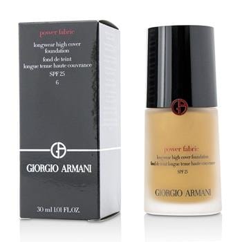 OJAM Online Shopping - Giorgio Armani Power Fabric Longwear High Cover Foundation SPF 25 - # 6 (Medium