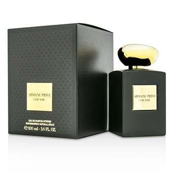 OJAM Online Shopping - Giorgio Armani Prive Cuir Noir Eau De Parfum Intense Spray 100ml/3.4oz Men's Fragrance