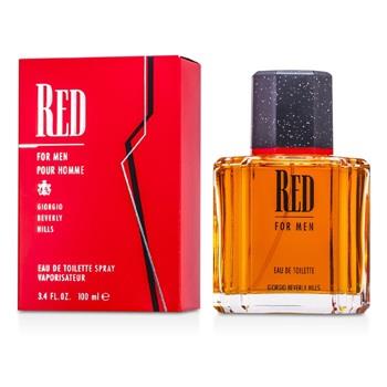 OJAM Online Shopping - Giorgio Beverly Hills Red Eau De Toilette Spray 100ml/3.4oz Men's Fragrance