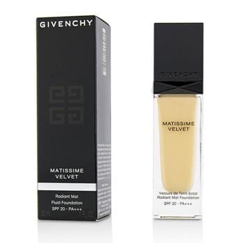 OJAM Online Shopping - Givenchy Matissime Velvet Radiant Mat Fluid Foundation SPF 20 - #01 Mat Porcelain 30ml/1oz Make Up