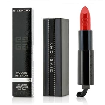 OJAM Online Shopping - Givenchy Rouge Interdit Satin Lipstick - # 16 Wanted Coral 3.4g/0.12oz Make Up