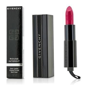 OJAM Online Shopping - Givenchy Rouge Interdit Satin Lipstick - # 23 Fuchsia-in-the-know 3.4g/0.12oz Make Up