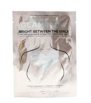 OJAM Online Shopping - Glamglow Bright Between The Girls Instant Radiance Hydrating Decollete Mask 1sheet Skincare
