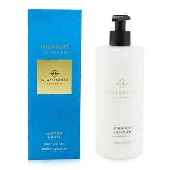 OJAM Online Shopping - Glasshouse Body Lotion - Midnight In Milan (Saffron & Rose) 400ml/13.53oz Ladies Fragrance