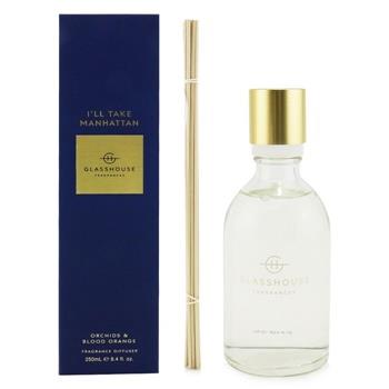 OJAM Online Shopping - Glasshouse Diffuser - I'll Take Manhattan (Orchids & Blood Orange) 250ml/8.4oz Home Scent