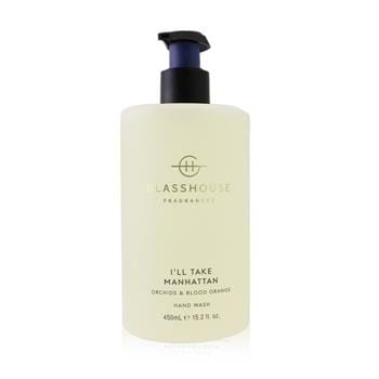 OJAM Online Shopping - Glasshouse Hand Wash - I'll Take Manhattan (Orchids & Blood Orange) 450ml/15.2oz Ladies Fragrance