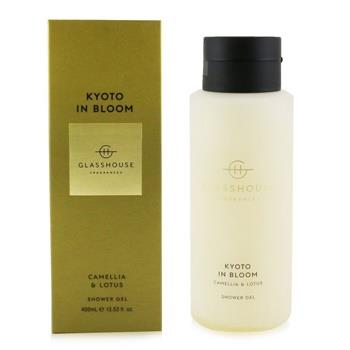 OJAM Online Shopping - Glasshouse Shower Gel - Kyoto In Bloom (Camellia & Lotus) 400ml/13.53oz Ladies Fragrance