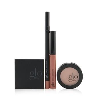 OJAM Online Shopping - Glo Skin Beauty Desk to Datenight (Mini Shadow Quad + Blush + Lip Pencil + Lip Gloss) - # Rebel Angel 4pcs Make Up