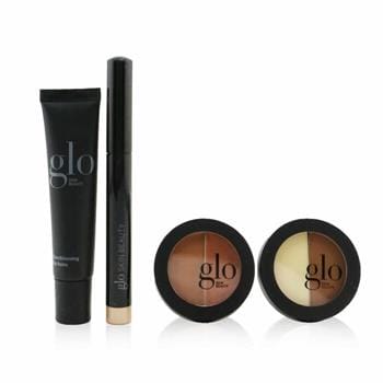 OJAM Online Shopping - Glo Skin Beauty In The Nudes (Shadow Stick + Cream Blush Duo + Eye Shadow Duo + Lip Balm) - # Backlit Bronze Edition 4pcs+1bag Make Up