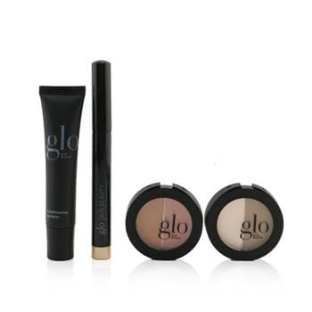 OJAM Online Shopping - Glo Skin Beauty In The Nudes (Shadow Stick + Cream Blush Duo + Eye Shadow Duo + Lip Balm) - # Pop Of Pink Edition 4pcs+1bag Make Up