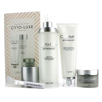 OJAM Online Shopping - Glotherapeutics Cyto-Luxe Collection (Limited Edition): Body Lotion + Cleanser + Mask + Mask Applicator 4pcs Skincare