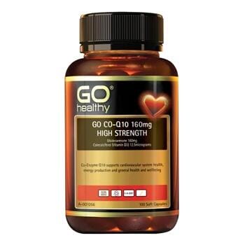 OJAM Online Shopping - Go Healthy [Authorized Sales Agent] GO Co-Q10 160mg High Strength - 100 Softgel Caps 100pcs/box Supplements