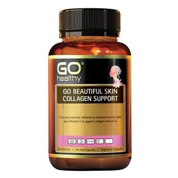 OJAM Online Shopping - Go Healthy [Authorized Sales Agent] GO Healthy GO Beautiful Skin Collagen Support VegeCapsules - 60 Pack 60pcs/box Supplements