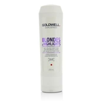 OJAM Online Shopping - Goldwell Dual Senses Blondes & Highlights Anti-Yellow Conditioner (Luminosity For Blonde Hair) 200ml/6.8oz Hair Care