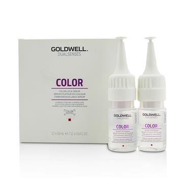 OJAM Online Shopping - Goldwell Dual Senses Color Color Lock Serum (Luminosity For Fine to Normal Hair) 12x18ml/0.6oz Hair Care