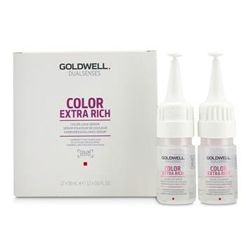OJAM Online Shopping - Goldwell Dual Senses Color Extra Rich Color Lock Serum (Luminosity For Coarse Hair) 12x18ml/0.6oz Hair Care