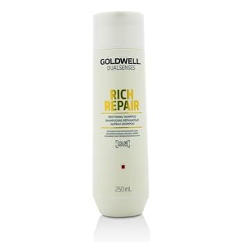 OJAM Online Shopping - Goldwell Dual Senses Rich Repair Restoring Shampoo (Regeneration For Damaged Hair) 250ml/8.4oz Hair Care