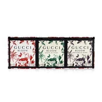 OJAM Online Shopping - Gucci Bloom Perfumed Soap Coffret: Bloom + Bloom Acqua Di Fiori + Bloom Nettare Di Fiori 3x100g/3.5oz Ladies Fragrance