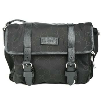 OJAM Online Shopping - Gucci Guccissima Logo K28AN 1000 Messenger  510335 Black Luxury