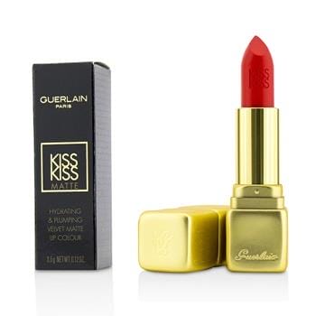 OJAM Online Shopping - Guerlain KissKiss Matte Hydrating Matte Lip Colour - # M347 Zesty Orange 3.5g/0.12oz Make Up