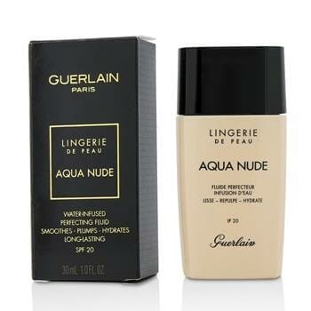 OJAM Online Shopping - Guerlain Lingerie De Peau Aqua Nude Foundation SPF 20 - # 01N Very Light 30ml/1oz Make Up