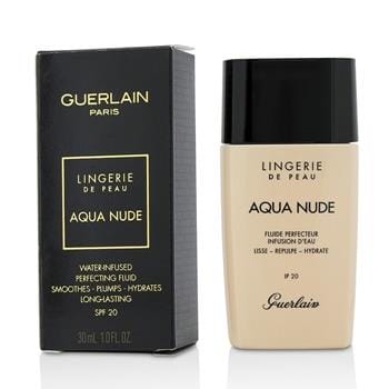 OJAM Online Shopping - Guerlain Lingerie De Peau Aqua Nude Foundation SPF 20 - # 05W Deep Warm 30ml/1oz Make Up