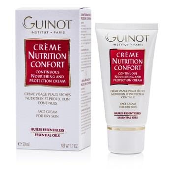 OJAM Online Shopping - Guinot Continuous Nourishing & Protection Cream (For Dry Skin) 50ml/1.7oz Skincare