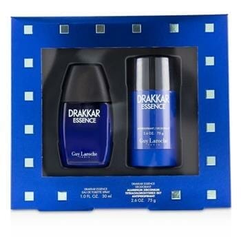 OJAM Online Shopping - Guy Laroche Drakkar Essence Coffret: Eau De Toilette Spray 30ml/1oz + Antiperspirant Deodorant Stick 75g/2.6oz 2pcs Men's Fragrance