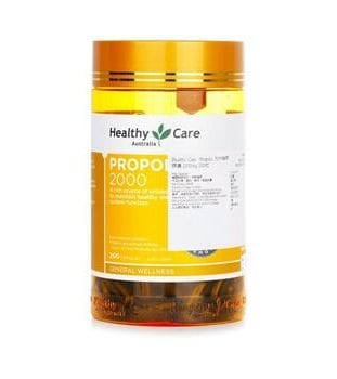 OJAM Online Shopping - Healthy Care Propolis 2000 - 200 capsules (Box Slightly Damaged) 200pcs/box Supplements