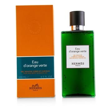 OJAM Online Shopping - Hermes Eau D'Orange Verte Hair And Body Shower Gel 200ml/6.5oz Men's Fragrance