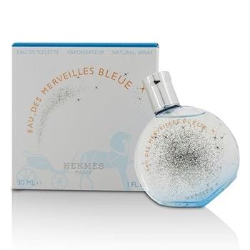 OJAM Online Shopping - Hermes Eau Des Merveilles Bleue Eau De Toilette Spray 30ml/1oz Ladies Fragrance