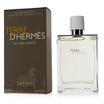 OJAM Online Shopping - Hermes Terre D'Hermes Eau Tres Fraiche Eau De Toilette Spray 75ml/2.5oz Men's Fragrance