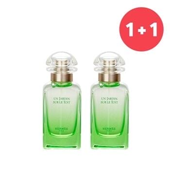 OJAM Online Shopping - Hermes 【1+1 Set】Un Jardin Sur Le Toit Eau De Toilette Spray 50ml/1.6oz Ladies Fragrance