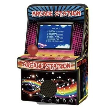OJAM Online Shopping - Hobbiesntoys 2.5in 8Bit Arcade Game Station with 240 Games 149 x 85 X 62mm Toys