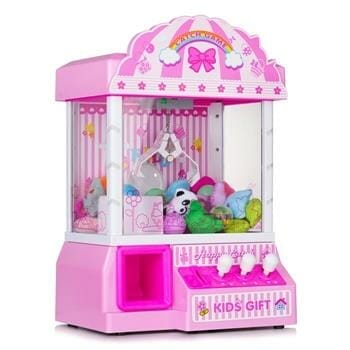 OJAM Online Shopping - Hobbiesntoys Mini Claw Machine Crane Game - Pink 11x9.x14in Toys