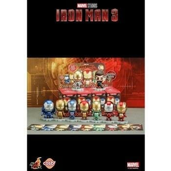 OJAM Online Shopping - Hot Toys Iron Man – Iron Man Cosbi Bobble-Head Collection (Series 2)(Case of 8 Blind Boxes) 29x22x12cm Toys