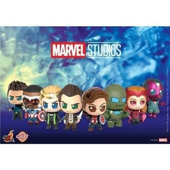 OJAM Online Shopping - Hot Toys Marvel Studio Disney+ Cosbi Bobble-Head Collection (Individual Blind Boxes) 6 x 6 x 10cm Toys