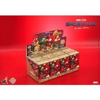 OJAM Online Shopping - Hot Toys Spider-Man: No Way Home - Spider-Man Cosbi Bobble-Head Collection (Series 2) (Individual Blind Boxes) 6 x 6 x 10cm Toys