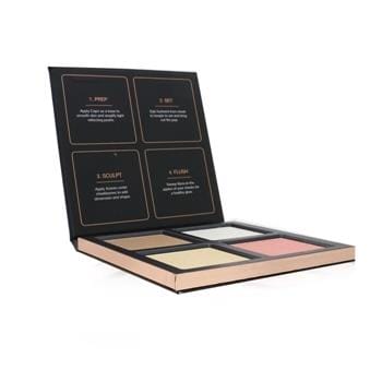 OJAM Online Shopping - Huda Beauty 3D Highlighter Palette (4x Highlighter) - # Pink Sands 30g/1.05oz Make Up