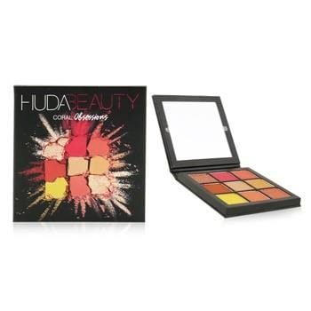 OJAM Online Shopping - Huda Beauty Obsessions Eyeshadow Palette (9x Eyeshadow) - # Coral 9x1.1g/0.04oz Make Up