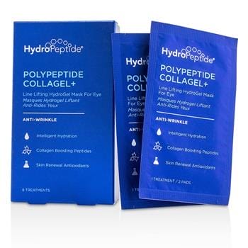 OJAM Online Shopping - HydroPeptide Polypeptide Collagel+ Line Lifting Hydrogel Mask For Eye 8 Treatments Skincare
