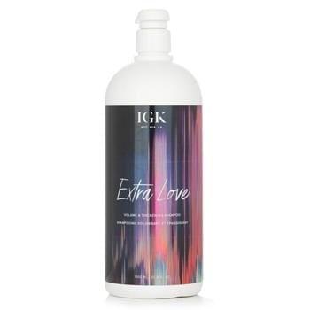 OJAM Online Shopping - IGK Extra Love Volume & Thickening Shampoo 1000ml/33.8oz Hair Care