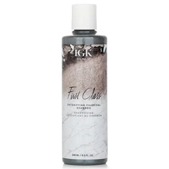 OJAM Online Shopping - IGK First Class Detoxifying Charcoal Shampoo 236ml/8oz Hair Care