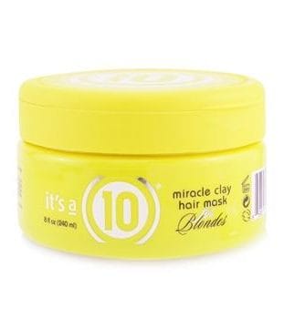 OJAM Online Shopping - It's A 10 Miracle Clay Hair Mask (For Blondes) 240ml/8oz Hair Care