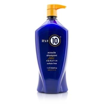 OJAM Online Shopping - It's A 10 Miracle Shampoo Plus Keratin (Sulfate Free) 1000ml/33.8oz Hair Care