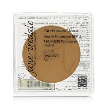 OJAM Online Shopping - Jane Iredale PurePressed Base Mineral Foundation Refill SPF 20 - Golden Tan 9.9g/0.35oz Make Up