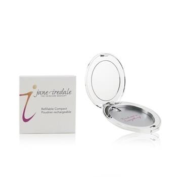 OJAM Online Shopping - Jane Iredale Refillable Compact (Empty Case) - Silver 1pc Make Up