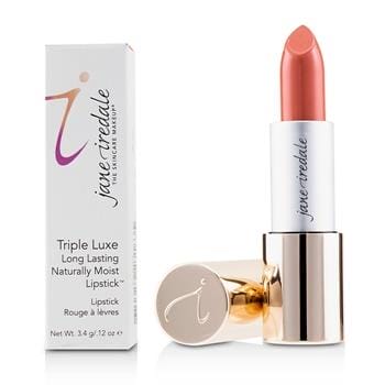 OJAM Online Shopping - Jane Iredale Triple Luxe Long Lasting Naturally Moist Lipstick - # Jackie (Peachy Pink) 3.4g/0.12oz Make Up