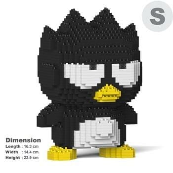 OJAM Online Shopping - Jekca BAD BADTZ-MARU 01S Building Bricks Set 16x14x23cm Toys