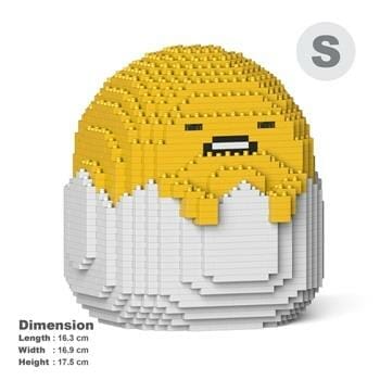 OJAM Online Shopping - Jekca Gudetama 01S Building Bricks Set 16x17x18cm Toys